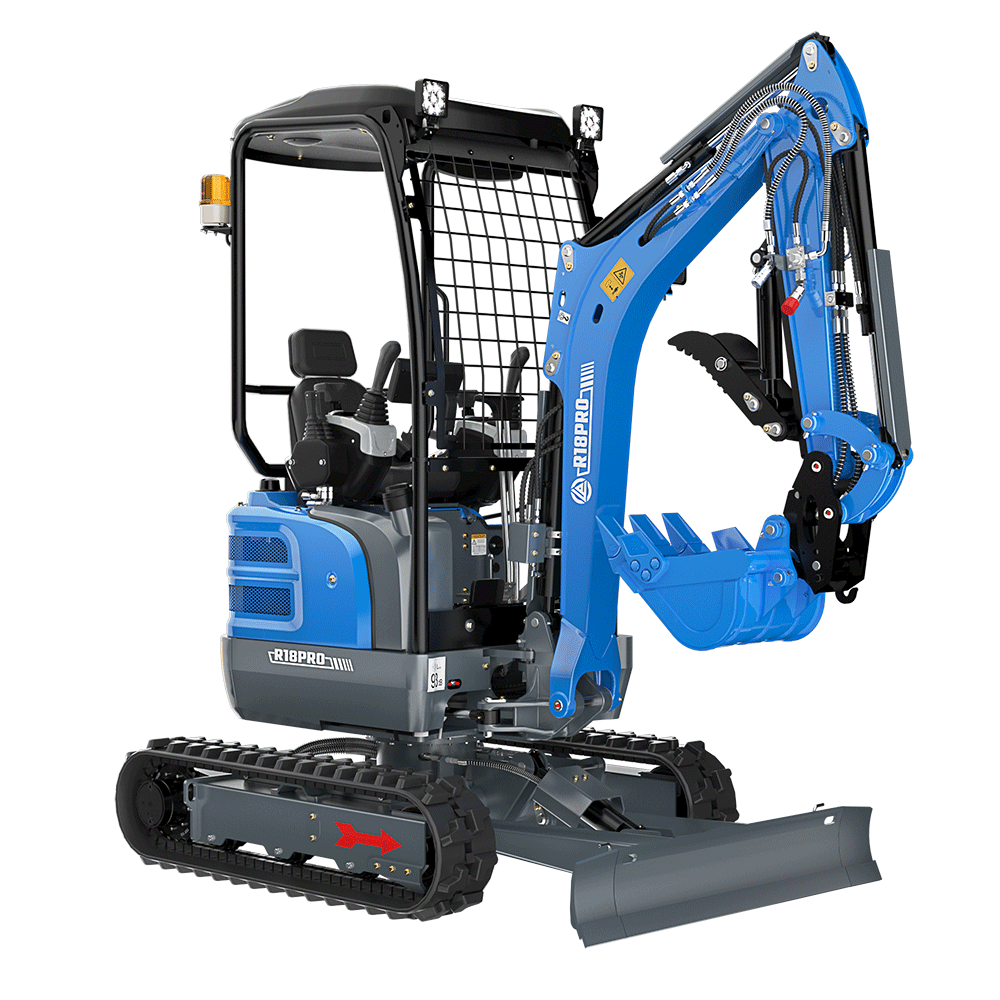RIPPA R18 canopy mini excavator Kubota D902 U05 — LP02011003U05