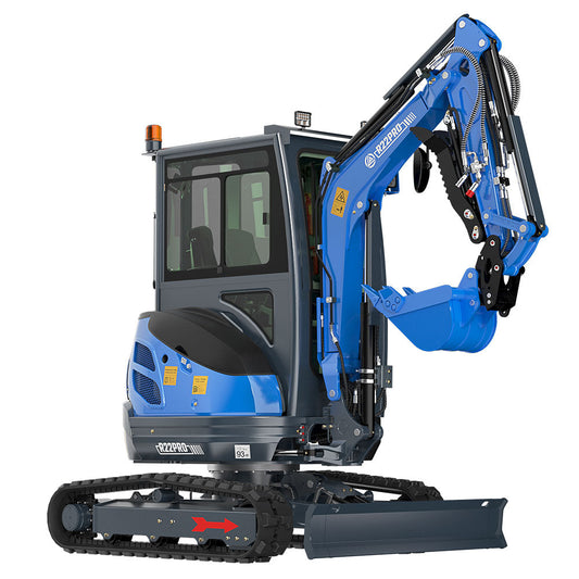 RIPPA R22 cab mini excavator Kubota D1105 — LP02010981U03