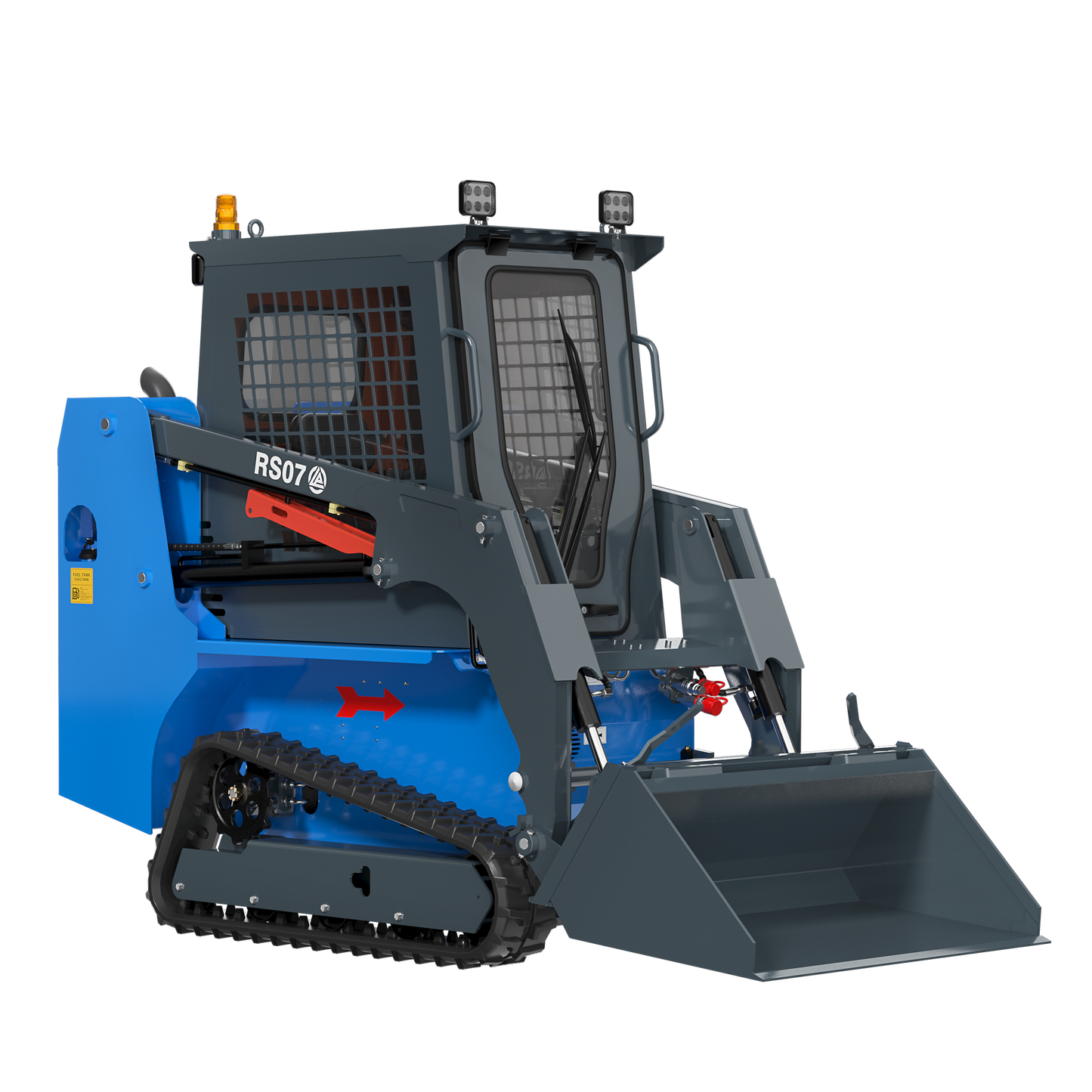 RIPPA RS07 crawler mini skid steer with Kubota D1105