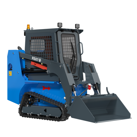 RIPPA RS07 crawler mini skid steer with Kubota D1105