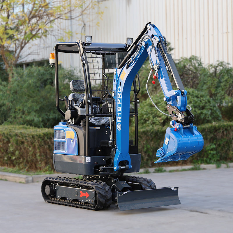 RIPPA R18 canopy mini excavator alternate view — LP02011003