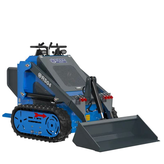 RIPPA RS04 crawler mini skid steer — Kubota Z482 configuration