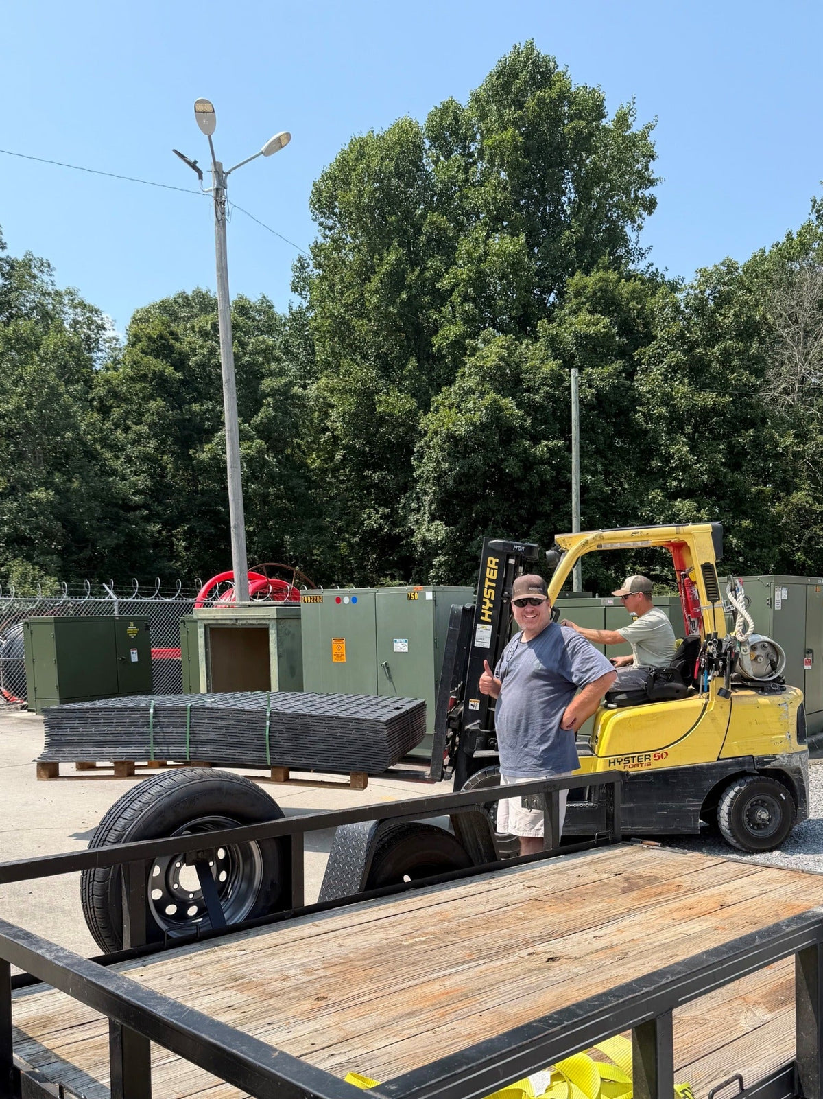 BamaMats local delivery at Cullman Electric Cooperative