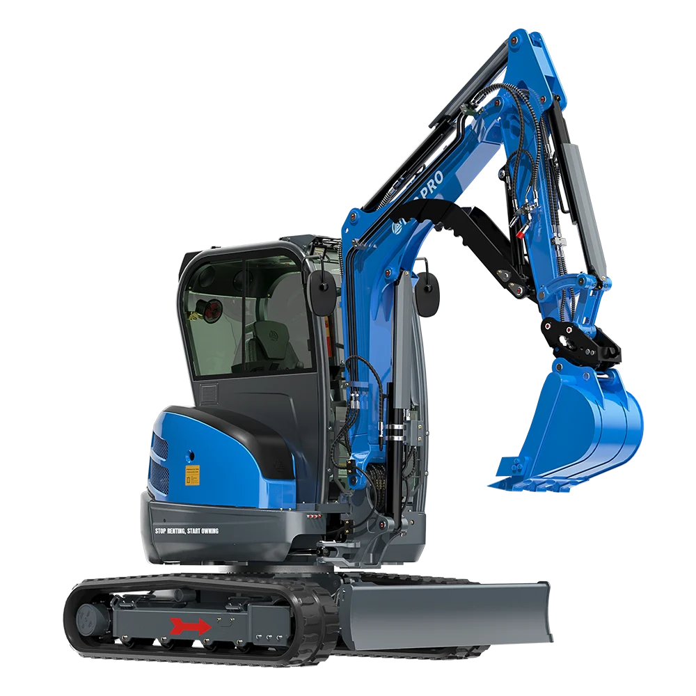 RIPPA R32 cab mini excavator with Kubota V1505 engine